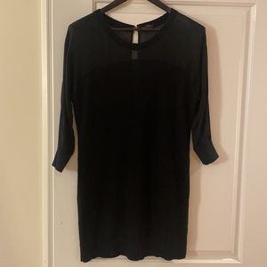 Club Monaco dress, size M. 100% wool with silk top.